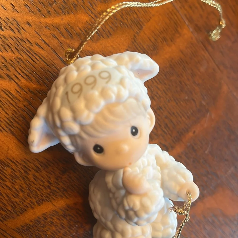 Precious Moments 1999 Baby's First Christmas Limited Edition Ornament vintage - Picture 3 of 7